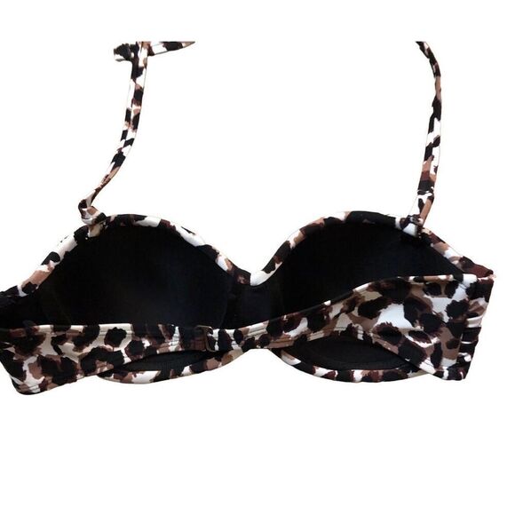 Leopard Print LASCANA Women's Leopard Print Bandeau Bikini Swimwear size M - Picture 6 of 10